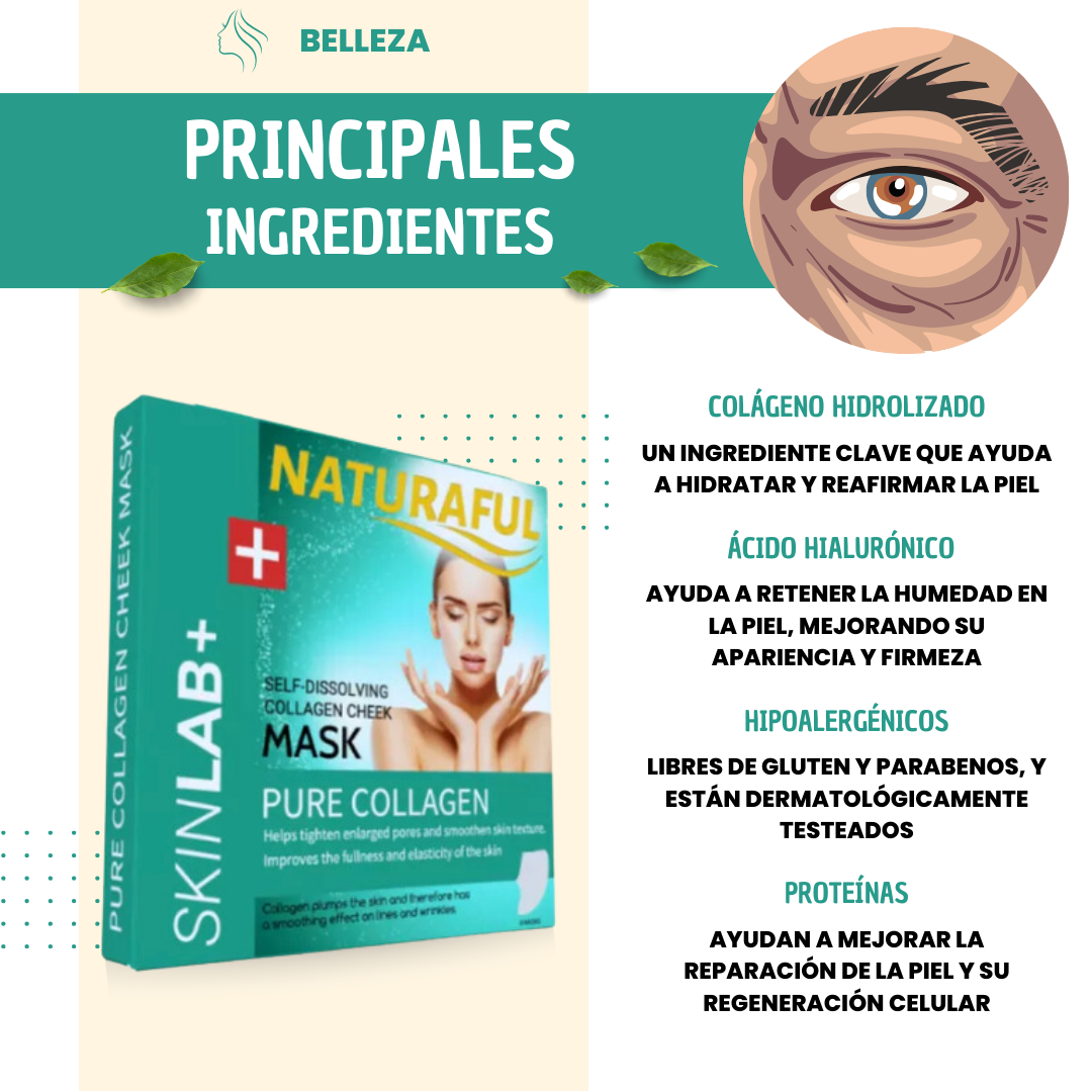 Parches De Colágeno Autodisolvente + Promoción Con Envío Gratis 🎁💖